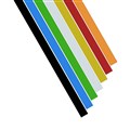 VISTA MAGNETIC WHITEBOARD STRIP 300 X 10MM PACK 2 ORANGE