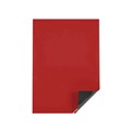 VISTA MAGNETIC WHITEBOARD SHEETING A4 295 X 210MM RED