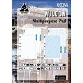 WILDON MULTIPURPOSE QUAD PAD 64SHEETS A4