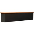 YS DESIGN OXLEY RECEPTION HOB 1800 X 300 X 450MM BEECHIRONSTONE