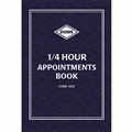ZIONS APPOINTMENT BOOK NONDATED 15 MINUTE DAY TO PAGE A4 BLUE